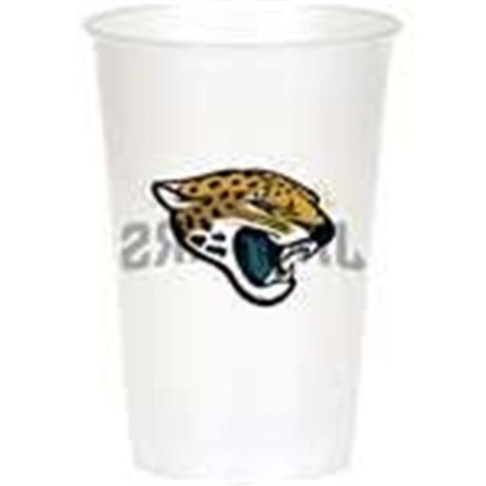 Creative Converting 019515 Jacksonville Jaguars 20 Oz. Plastic Cup (6 pack) NEW